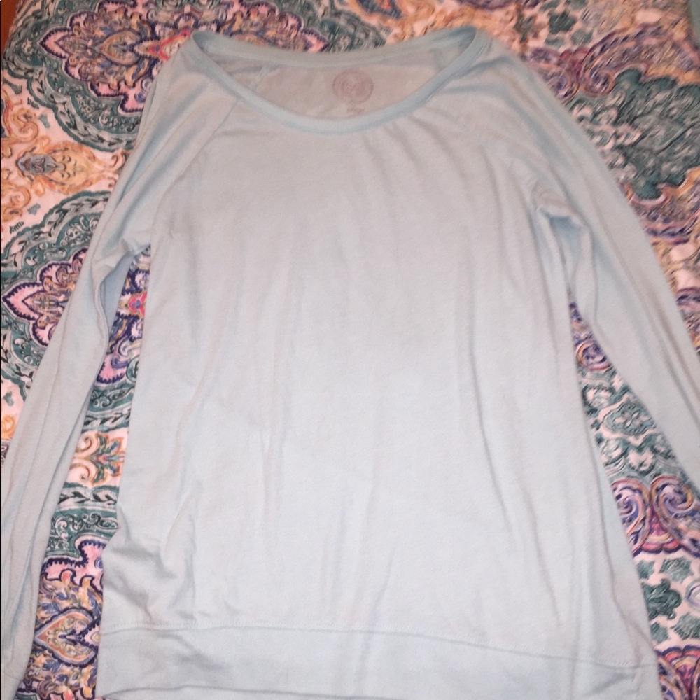 Layering long sleeve